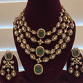 4 line Moissanite Haaram