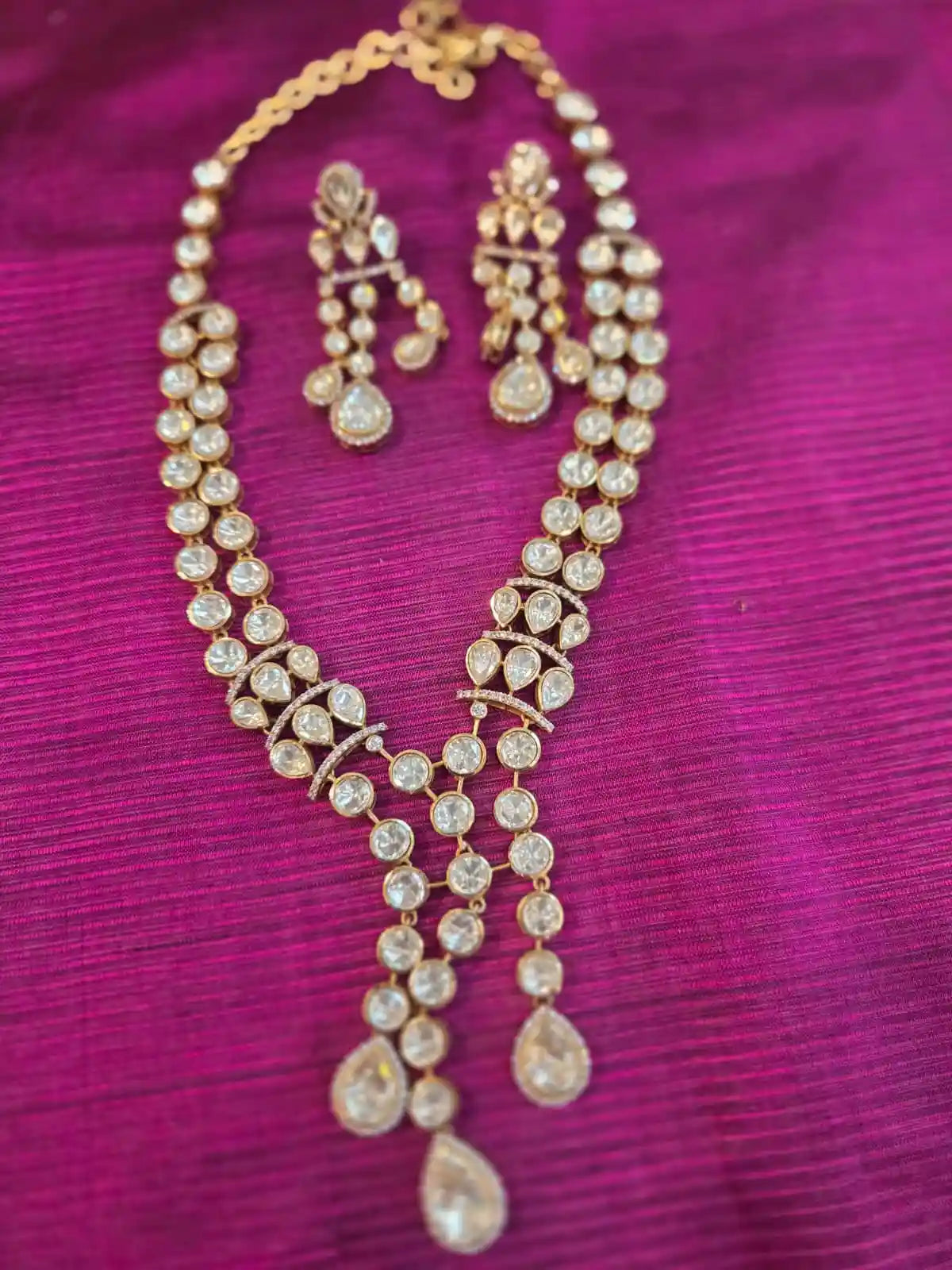 The Imperial Moissanite Haaram